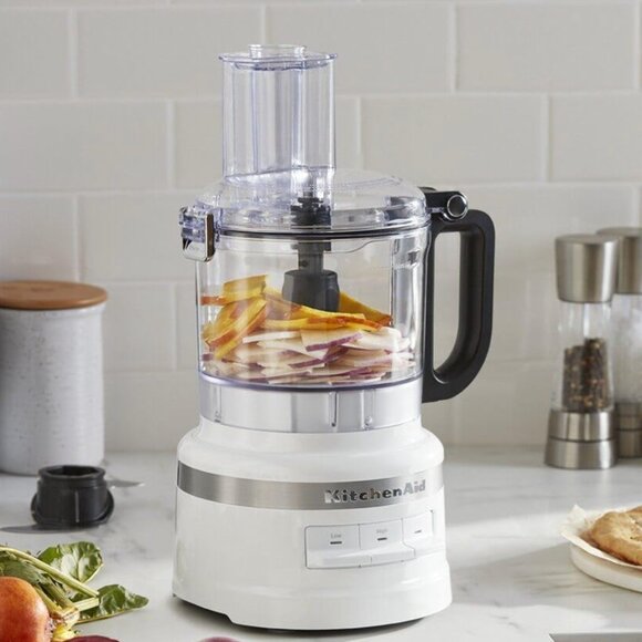 KitchenAid 7-Cup Food Processor KFP0718WH, White - Picture 2 of 3